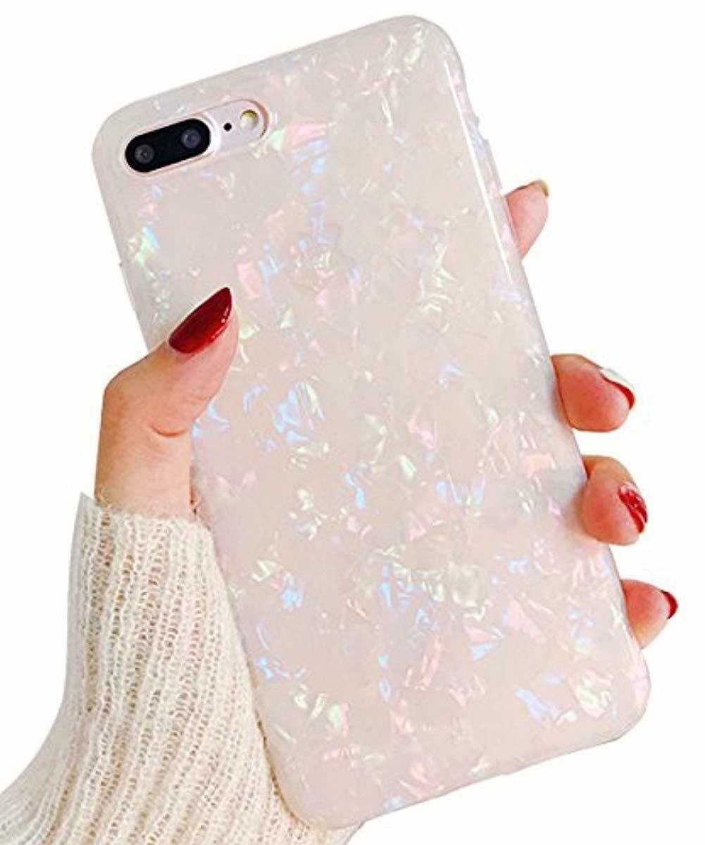 J.west iPhone 8 Plus Case/iPhone 7 Plus Case, Cute Ultra Thin [Tinfoil Series] M
