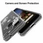 Google Pixel 3a XL Case Ultra Hybrid Anti-Scratch Slim Fit Crystal Clear Flower