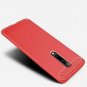Oneplus 7 Pro Case Soft TPU Brushed Anti-Fingerprint Full-Body Protective Red