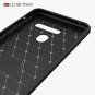 LG G8 ThinQ case Soft TPU Brushed Anti-Fingerprint Full-Body Protective Red