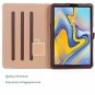 Galaxy Tab A 8.0 2018 Folio Case LTE Verizon Sprint T-Mobile Release Brown