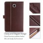 Galaxy Tab A 8.0 2018 Folio Case LTE Verizon Sprint T-Mobile Release Brown