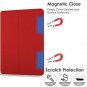 Galaxy Tab A 10.1 2019 Magnetic Protective Case Cover Slim Elegant Red New