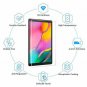 Samsung Galaxy Tab 10.1 2019 Screen Protector 2 Pack Tempered Glass No Bubbles