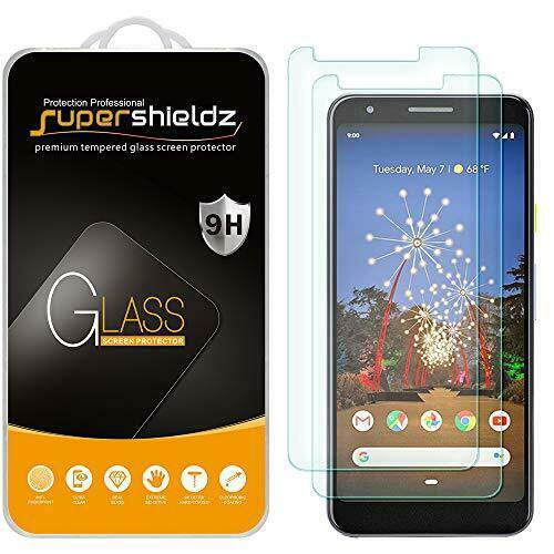 Google Pixel 3a XL Tempered Glass Screen Protector Anti-Scratch Bubble Free