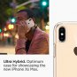 For iPhone Xs MAX Crystal Clear Ultra Hybrid Lightweight Wireless Charging Case