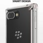 For BlackBerry KEY2 Crystal Clear PC Back Cover Shockproof Lightweight Slim Case