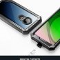 Moto G7 Power Case Moto G7 Case Built-in-Screen Protector Shock Proof Black