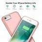 Battery Case for iPhone 6s Plus/6 Plus/7 Plus/8 Plus 8500mAh, Rechargeable Charg