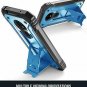 Moto G7 Play Rugged Case with Kickstand Full-Body Dual-Layer Shockproof Blue