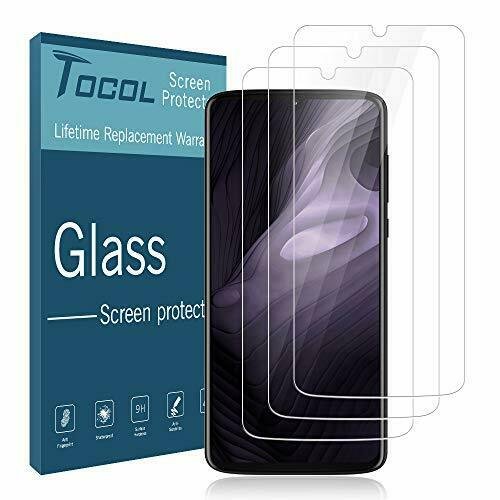 Moto Z4 Play Screen Protector 3-Pack Tempered Glass HD Clarity Touch Accurate