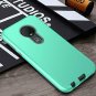 Moto G7 G7 Plus Case Shockproof Hybrid Rugged Armor Three Layer Mint Green