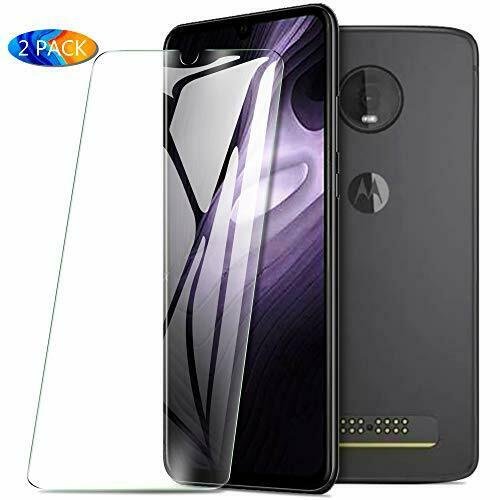 Moto Z4 Screen Protector 9H Hardness Scratch Resist Tempered Glass 2pcs New