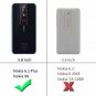 Nokia 6.1 Plus Case TPU Shock Absorption Raised Bezels Protective Black New