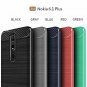 Nokia 6.1 Plus Case TPU Shock Absorption Raised Bezels Protective Black New