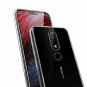 Nokia 6.1 Plus Soft TPU Crystal Anti Slip Transparent Back Cover Clear Slim