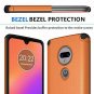 Motorola Moto G7 Case Moto G7 Plus Case Shock-Absorption Armor Anti-Slip Orange
