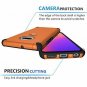 Motorola Moto G7 Case Moto G7 Plus Case Shock-Absorption Armor Anti-Slip Orange