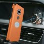 Motorola Moto G7 Case Moto G7 Plus Case Shock-Absorption Armor Anti-Slip Orange