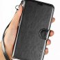 Moto G7 Case Motorola G7 Plus Case Premium PU Leather Wallet Flip Black New