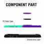 Moto G7 Power Moto G7 Supra Case with HD Screen Protector With Ring Mint Purple