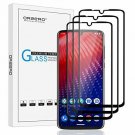 Motorola Moto Z4 9 3 Pack Tempered Glass Screen Protector HD Anti-Scratch New
