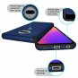 Moto G7 Case Moto G7 Plus Case with Tempered Glass Screen Protector Blue New