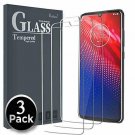 Moto Z4 Z4 Force 3 PACK Tempered Glass Screen Protector Anti-Fingerprint New