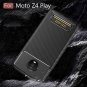 Moto Z4 Play Case TPU Shock Absorption Technology Raised Bezels Protective Black