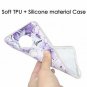 Moto G7 Case Full Body Shock Absorbing Anti-Scratch Heavy Duty Purple Flower