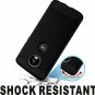 Moto Z4 Case Shockproof Protection Soft Glitter Silicone Slim Full Cover Black