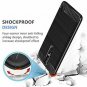 Nokia 3.1 Plus case Carbon Fiber Shock Resistant Anti-Fingerprint Black New