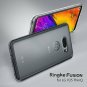 LG V35 Case, LG V35 ThinQ Case Crystal Clear Lightweight Transparent TPU Black