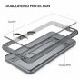 LG V35 Case, LG V35 ThinQ Case Crystal Clear Lightweight Transparent TPU Black