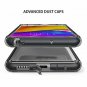 LG V35 Case, LG V35 ThinQ Case Crystal Clear Lightweight Transparent TPU Black