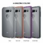 LG V35 Case, LG V35 ThinQ Case Crystal Clear Lightweight Transparent TPU Black