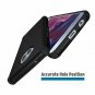 Moto X4 Case Cover Shock-Absorption Anti-Fingerprint Non Slip Ligthweigth Black