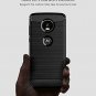 Moto Z4 Play Case Shock Absorption Slim TPU Bumper Cover Soft Flexible Black