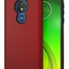 Moto G7 Power Moto G7 Power Case Cover Slim-fit Shockproof Anti-Scratch Red