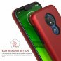 Moto G7 Power Moto G7 Power Case Cover Slim-fit Shockproof Anti-Scratch Red