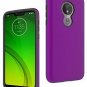 Moto G7 Power case Moto G7 Supra Case Heavy Duty Shockproof Reinforced Purple