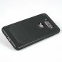 LG V30 Case Fine Brushed Metal Design Flexible & Slim Dynamic Stroked Black