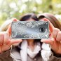 Moto G7 Case TPU Grip Bumper and Clear Flower Transparent Hard PC Clear Flower
