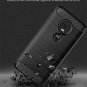 Moto G7 Case Moto G7 Plus Case with HD Screen Protector Frosted Shield Black