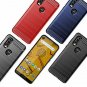 Moto One Vision Case TPU Shock Absorption Technology Full Protective Case Blue