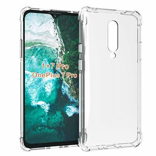 Oneplus 7 Pro Case Soft TPU Crystal Transparent Slim Anti Slip Protective New
