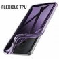 Moto G7 Power G7 Power Case Clear Scratch Resistant TPU Rubber Soft Skin Purple