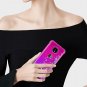 Moto Z4 Case Liquid Floating Quicksand Bling Sparkle Shockproof Pink Purple