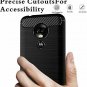 Moto G7 Power Case Soft Slim Shockproof Anti-Fingerprint Full Protective Black