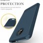 Moto Z4 Case Durable Light Shockproof Cover Protective Phone Case Dark Blue